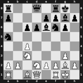 1960 Varna Varna BUL – Round 4 – Krogius, Nikolai V – 1/2-1/2 – Bobotsov, Milko G – G14