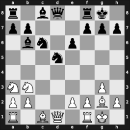 1960 Varna Varna BUL – Round 5 – Trifunovic, Petar – 1/2-1/2 – Padevsky, Nikola – G19