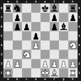 1960 WchT U26 07th – Round 4 – Forintos, Gyozo V – 1/2-1/2 – Sokolov, Vladimir – G9