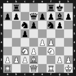 1960 WchT U26 07th – Round 12 – Zinn, Lothar – 0-1 – Drimer, Dolfi – G29
