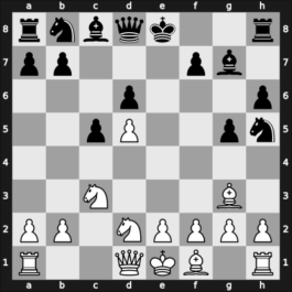 1960 World Championship 23th – Round 2 – Botvinnik, Mikhail – 1/2-1/2 – Tal, Mikhail – G2