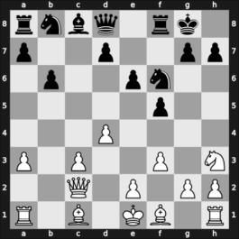 1960 World Championship 23th – Round 18 – Botvinnik, Mikhail – 1/2-1/2 – Tal, Mikhail – G17