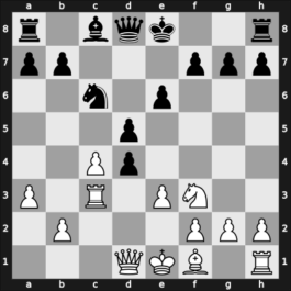 1960 Zonal (Men) Budapest HUN – Round 2 – Van Scheltinga, Theo – 1-0 – Mititelu, Gheorghe – G2