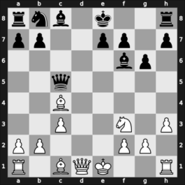 1960 Zonal (Men) Budapest HUN – Round 3 – Clarke, Peter H – 1/2-1/2 – Van Scheltinga, Theo – G3