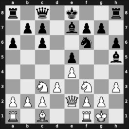1961 Alekhine Memorial – Round 1 – Tal, Mikhail – 1/2-1/2 – Keres, Paul – G2