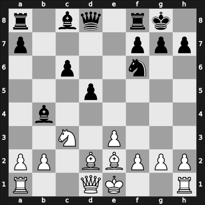 1961 Alekhine Memorial – Round 8 – Udovcic, Mijo – 0-1 – Tal, Mikhail – G6