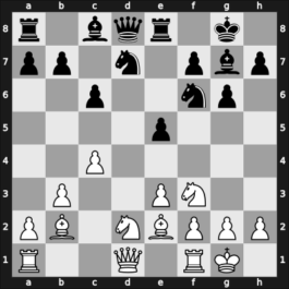 1961 Arlesheim int – Round 3 – Blau, Max – 1/2-1/2 – Paoli, Enrico – G9