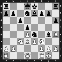 1961 Arlesheim int – Round 4 – Krivec Slavko – 1/2-1/2 – Gereben, Erno – G10