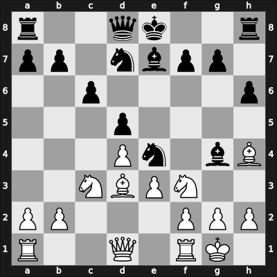 1961 Arlesheim int – Round 4 – Krivec Slavko – 1/2-1/2 – Gereben, Erno – G10