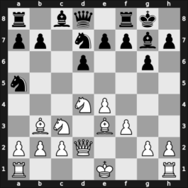 1961 BUL-RUS m – Round 2.4 – Nezhmetdinov, Rashid – 1/2-1/2 – Padevsky, Nikola – G10