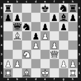 1961 Baden Vienna AUT – Round 1 – Barthe Paoli, Louis – 0-1 – O’Kelly de Galway, Alberic – G10