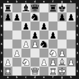 1961 Baden-Vienna – Round 1 – Barcza, Gedeon – 1/2-1/2 – Dueckstein, Andreas – G12