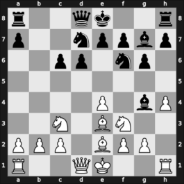 1961 Baku ch-URS – Round 1 – Nezhmetdinov, Rashid – 0-1 – Vasiukov, Evgeni – G13