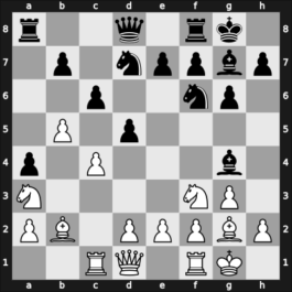 1961 Baku ch-URS – Round 1 – Smyslov, Vladimir – 0-1 – Spassky, Boris V. – G22