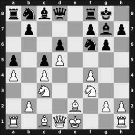 1961 Baku ch-URS – Round 4 – Vladimirov, Boris T – 1/2-1/2 – Kots, Yuri I – G41