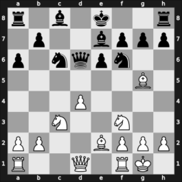 1961 Baku ch-URS – Round 4 – Lein, Anatoly – 1/2-1/2 – Bronstein, David I – G43