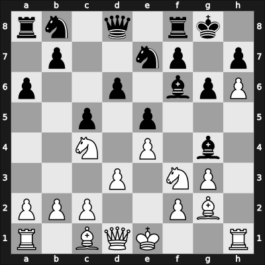 1961 Baku ch-URS – Round 5 – Savon, Vladimir – 1-0 – Taimanov, Mark E – G50