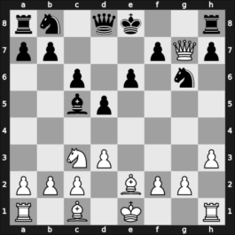 1961 Baku ch-URS – Round 6 – Gurgenidze, Bukhuti – 1/2-1/2 – Bronstein, David I – G61