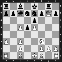 1961 Baku ch-URS – Round 6 – Shamkovich, Leonid – 1-0 – Gipslis, Aivars – G64