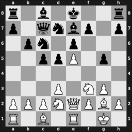 1961 Baku ch-URS – Round 7 – Savon, Vladimir – 1/2-1/2 – Shamkovich, Leonid – G75