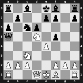 1961 Baku ch-URS – Round 8 – Shianovsky, Vladislav I – 0-1 – Kots, Yuri I – G81