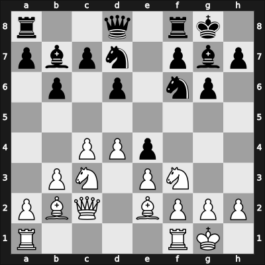 1961 Baku ch-URS – Round 8 – Averbakh, Yuri L – 1-0 – Vasiukov, Evgeni – G83