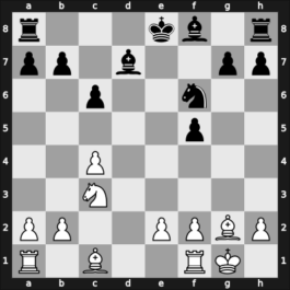 1961 Baku ch-URS – Round 10 – Taimanov, Mark E – 1/2-1/2 – Polugaevsky, Lev – G94