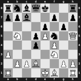 1961 Baku ch-URS – Round 10 – Vasiukov, Evgeni – 1-0 – Kots, Yuri I – G99