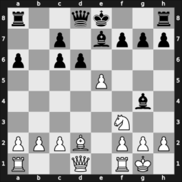 1961 Baku ch-URS – Round 11 – Gurgenidze, Bukhuti – 0-1 – Spassky, Boris Vasily – G107
