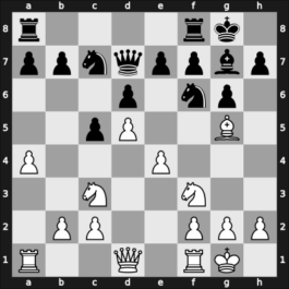 1961 Baku ch-URS – Round 13 – Polugaevsky, Lev – 1/2-1/2 – Tal, Mikhail – G118