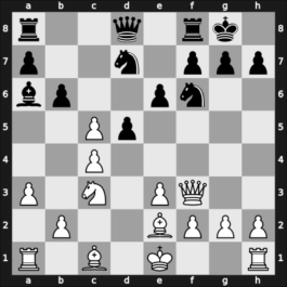 1961 Baku ch-URS – Round 14 – Taimanov, Mark E – 1/2-1/2 – Spassky, Boris Vasily – G127