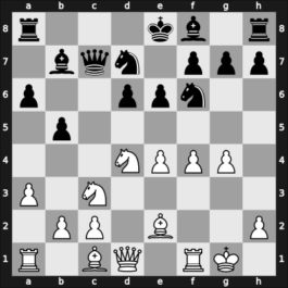 1961 Baku ch-URS – Round 15 – Nezhmetdinov, Rashid – 1-0 – Tal, Mikhail – G139