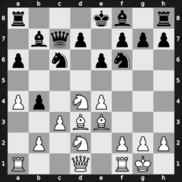 1961 Baku ch-URS – Round 15 – Kholmov, Ratmir D – 1-0 – Vasiukov, Evgeni – G141