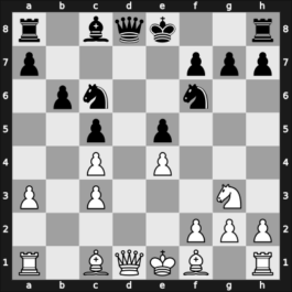 1961 Baku ch-URS – Round 19 – Vladimirov, Boris T – 0-1 – Shamkovich, Leonid – G173