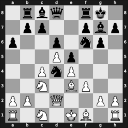 1961 Baku ch-URS – Round 20 – Bagirov, Vladimir – 1/2-1/2 – Taimanov, Mark E – G185