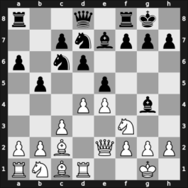 1961 Baku ch-URS – Round 20 – Vasiukov, Evgeni – 1-0 – Gurgenidze, Bukhuti – G186