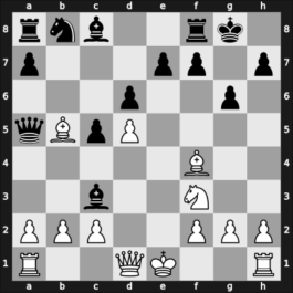 1961 Baku ch-URS – Round 21 – Taimanov, Mark E – 1/2-1/2 – Shianovsky, Vladislav I – G192