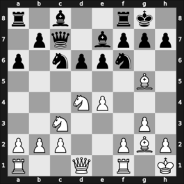 1961 Baku ch-URS – Round 21 – Nezhmetdinov, Rashid – 1/2-1/2 – Gipslis, Aivars – G195