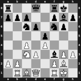 1961 Balcarce – Round 1 – Goldenberg, Edgardo – 1/2-1/2 – Aguilar Dominguez, Cristhel Guadalupe – G34