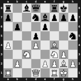 1961 Belgrade – Round 1 – Petrosian, Tigran A. – 1-0 – Ciric, Dragoljub M – G5
