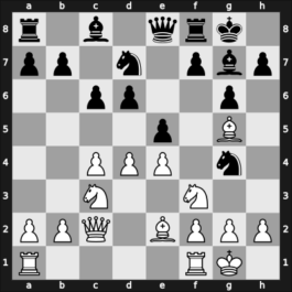 1961 Belgrade – Round 1 – Simagin, Konstantin – 1/2-1/2 – Udovcic, Mijo – G7