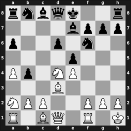 1961 Belgrade – Round 1 – Parma, Bruno – 1-0 – Shmit, Anatoly – G17