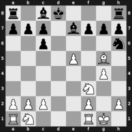 1961 Belgrade Open – Round 1 – Parma, Bruno – 1-0 – Karaklajic, Nikola – G5