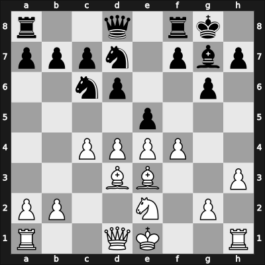 1961 Belgrade Open – Round 3 – Tomovic, Vasilje – 1-0 – Bobotsov, Milko G – G11
