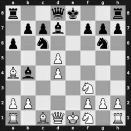 1961 Belgrade Open – Round 6 – Djurasevic, Bozidar – 1-0 – Andric, Dragoslav – G18