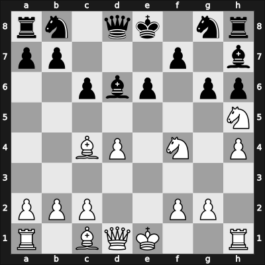 1961 Belgrade Open – Round 10 – Parma, Bruno – 1/2-1/2 – Matanovic, Aleksandar – G23