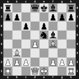 1961 Belgrade Open Belgrade YUG – Round 3 – Djurasevic, Bozidar – 1-0 – Matanovic, Aleksandar – G8