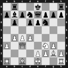 1961 Belgrade Open Belgrade YUG – Round 9 – Forintos, Gyozo V – 0-1 – Djurasevic, Bozidar – G18