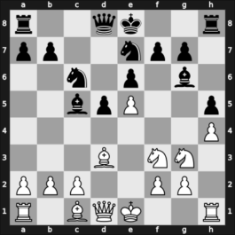 1961 Belgrade-Sofia m – Round 2 – Matulovic, Milan – 0-1 – Minev, Nikolay N – G12