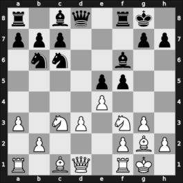 1961 Bled – Round 1 – Olafsson, Fridrik – 1-0 – Donner, Jan-Hein – G3